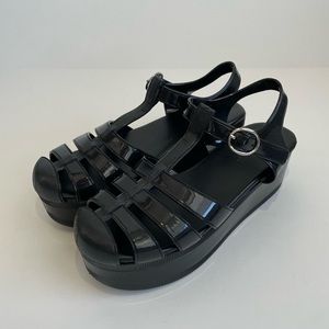 Jeffrey Campbell platform fisherman jelly sandal